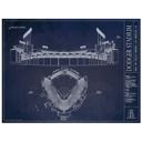 18x24" unframed print Dodger Stadium MLB Ballpark Unframed Art Prints