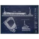 18x24" unframed print Oracle Park MLB Ballpark Unframed Art Prints
