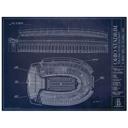 18x24" unframed print Ohio Stadium College Football Unframed Art Prints