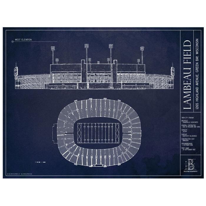 NFL Stadium Unframed Art Prints