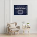 18x24" unframed print Lambeau Field NFL Stadium Unframed Art Prints