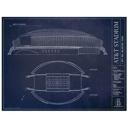 18x24" unframed print AT&T Stadium NFL Stadium Unframed Art Prints