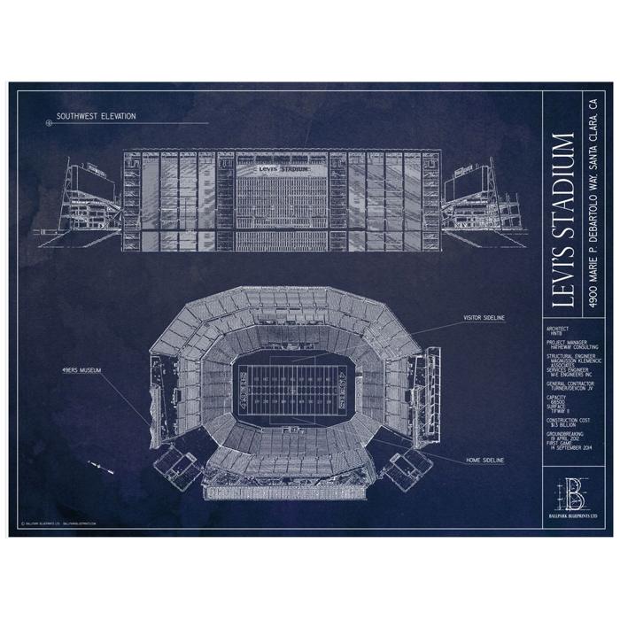 NFL Stadium Unframed Art Prints