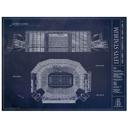 18x24" unframed print Levi's Stadium NFL Stadium Unframed Art Prints