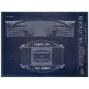 18x24" unframed print NRG Stadium NFL Stadium Unframed Art Prints