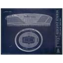 18x24" unframed print Allegiant Stadium NFL Stadium Unframed Art Prints