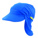 Medium Blue Childrens Flap Hat
