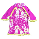 Sunblossom Flower 2T Girls 2 Long Sleeve Rashguards