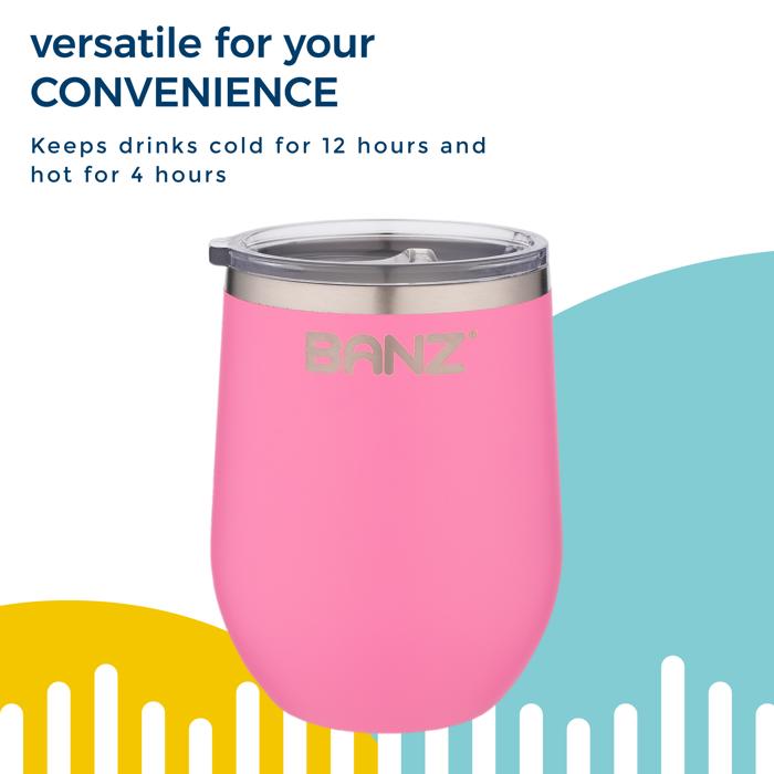 Picnic Wine Insulated Stainless Tumbler 12oz