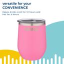  Picnic Wine Insulated Stainless Tumbler 12oz