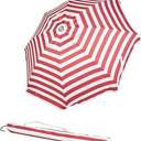 Red SHELTA Noosa Beach Umbrella