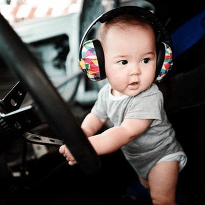Baby Hearing Protection Earmuffs - Prints