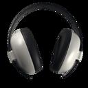 Grey Baby Hearing Protection Earmuffs (Solids)