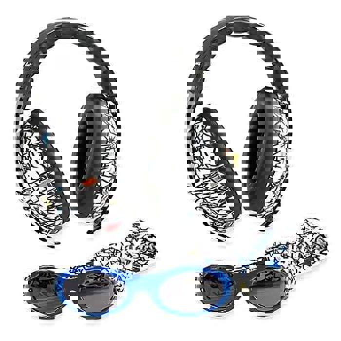 Baby Hearing Protection Earmuffs & Wrap Around Sunglasses Combo Set