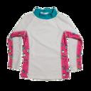 Coolgardie Pink 2T Girls 2 Long Sleeve Rashguards