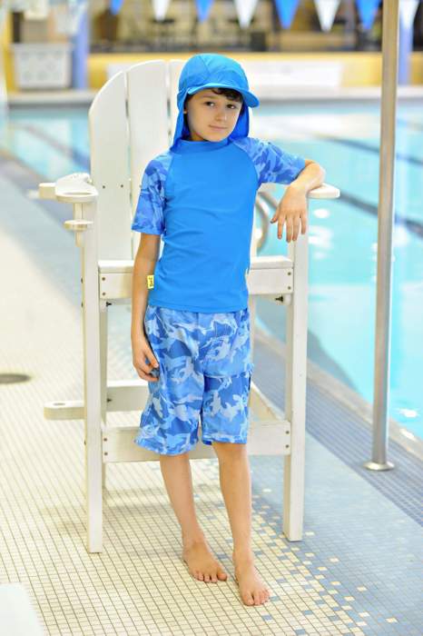 Boys 2 Short Sleeve Rashguards