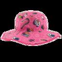Pink Coolgardie Baby Reversible Sun Hats with UPF 50+ Protection