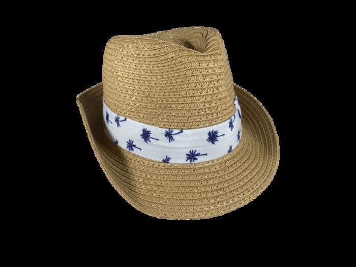 Fedora Sunhat with Band Detail