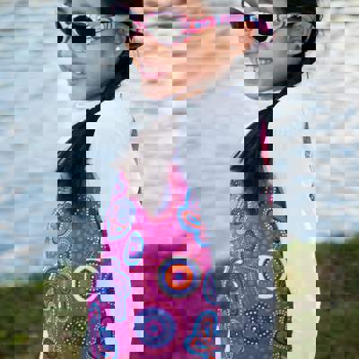 Kids Wrap Around Sunglasses - Patterns