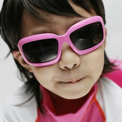 Kids Wrap Around Sunglasses - Square