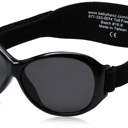 Onyx Toddler Wrap Around Sunglasses- Retro Wrap Around