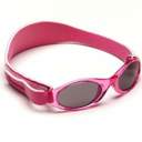 Petal Pink Toddler Wrap Around Sunglasses - Bubzee Polarized Wrap Around