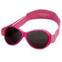 Petal Pink Toddler Wrap Around Sunglasses- Retro Wrap Around