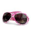 Plumeria Toddler Wrap Around Sunglasses- Retro Wrap Around