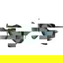 Retro Onyx Big & Little Kids Matching Wrap Around Sunglasses - Retro Shape