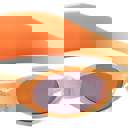Tangerine Toddler Wrap Around Sunglasses - Bubzee Wrap Around