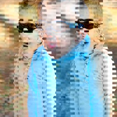 Toddler Wrap Around Sunglasses - Bubzee Polarized Wrap Around