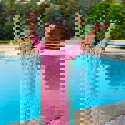 Toddler 2/2T/3 One Piece UV Swimsuit