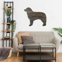  Rustic Farmhouse Australian Shepherd Cutout Reclaimed Wood Silhouette