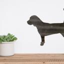 Beagle 18 inches Rustic Farmhouse Beagle Cutout Reclaimed Wood Silhouette