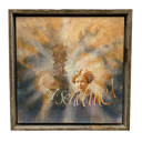  Rustic Farmhouse Canvas Series Floating Wood Frame