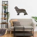  Rustic Farmhouse Cavalier King Charles Spaniel Cutout Reclaimed Wood Silhouette