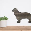 Cavalier King Charles Spaniel 18 inches Rustic Farmhouse Cavalier King Charles Spaniel Cutout Reclaimed Wood Silhouette