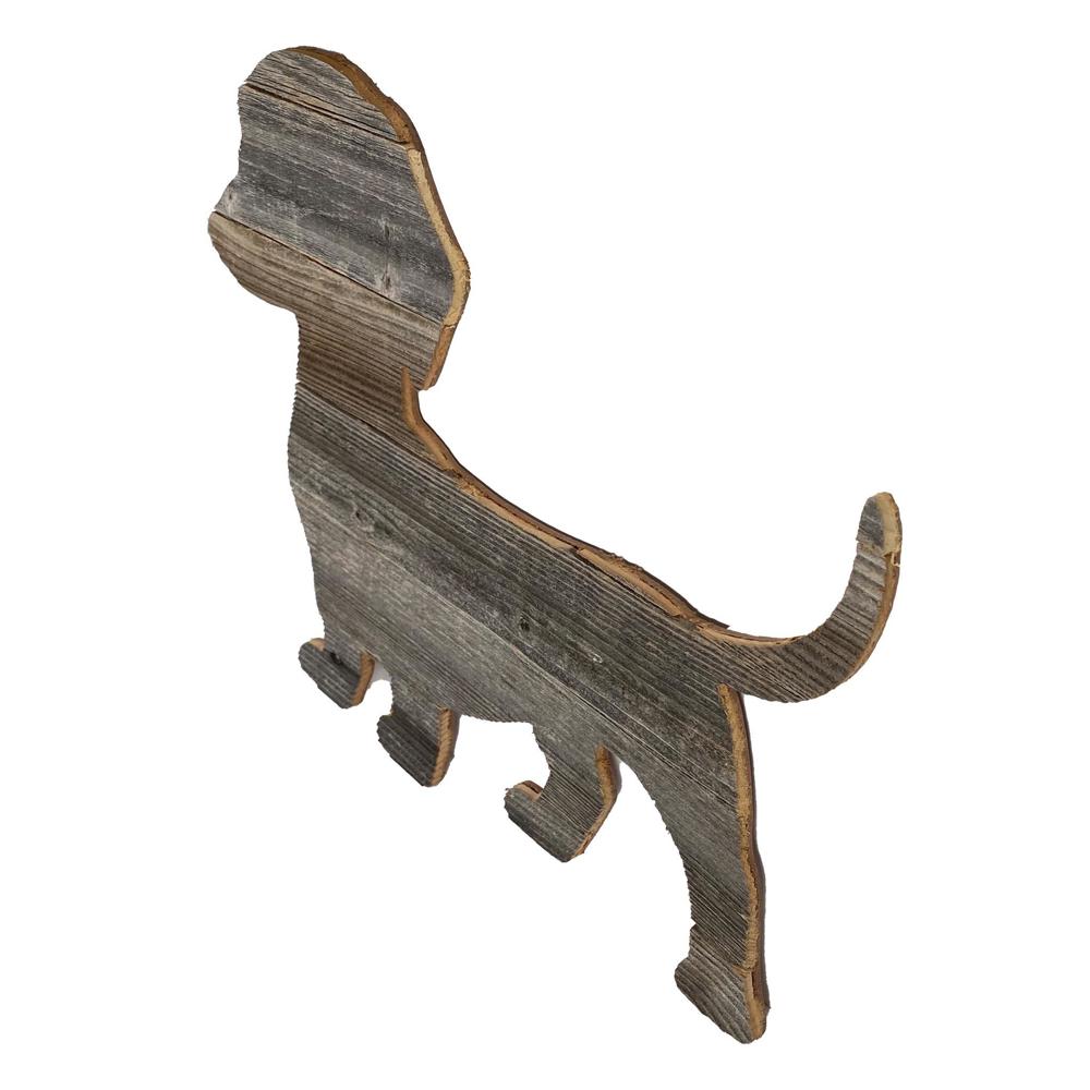 Rustic Farmhouse Dachshund Cutout Reclaimed Wood Silhouette