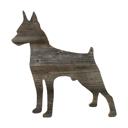 Doberman Pinscher 12 inches Rustic Farmhouse Doberman Pinscher Cutout Reclaimed Wood Silhouette