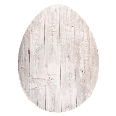 Rustic Farmhouse Reclaimed Wooden Egg Decor