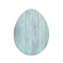 Robins Egg Blue 18 inches Rustic Farmhouse Reclaimed Wooden Egg Decor