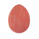 Rustic Red 12 inches Rustic Farmhouse Reclaimed Wooden Egg Decor