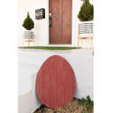 Rustic Red 24 inches Rustic Farmhouse Reclaimed Wooden Egg Decor