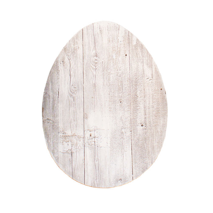 Rustic Farmhouse Reclaimed Wooden Egg Decor