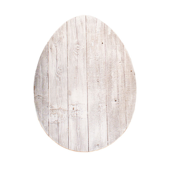 Rustic Farmhouse Reclaimed Wooden Egg Decor