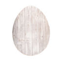 White Wash 18 inches Rustic Farmhouse Reclaimed Wooden Egg Decor