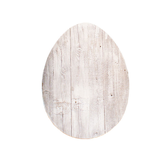 Rustic Farmhouse Reclaimed Wooden Egg Decor