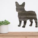 French Bulldog 18 inches Rustic Farmhouse French Bulldog Cutout Reclaimed Wood Silhouette