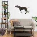  Rustic Farmhouse German Short Haired Pointer Cutout Reclaimed Wood Silhouette