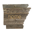 Arkansas Rustic Farmhouse Reclaimed Wood Home State Wall Sign